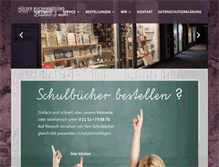 Tablet Screenshot of huelser-buchhandlung.de